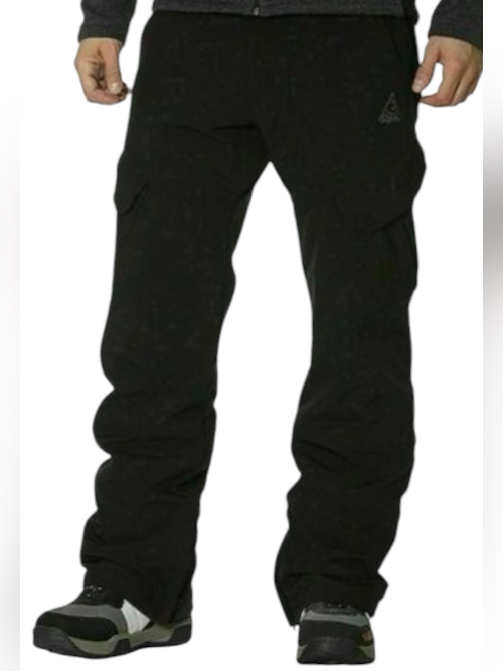 Gerry Men's Cargo Fleece Lined Snow Pants Ski Sz L Fleece Lined Ankle Zips NWT